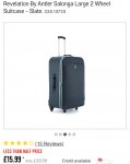 Revelation by Antler suit case