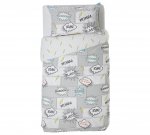 POW KABOOM! Reversible single bedding set