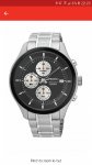 Seiko Chronograph Black Dial