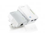 HomePlug+WiFi Extender: TP-Link TL-WPA4220KIT V1.20 AV600 2-Port Powerline Adapter Wi-Fi Extender/Wi-Fi Booster/Hotspot Easy Configuration, Wi-Fi Clone for Smartphone/Tablets/Laptop), UK Plug - Pack of 2