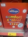 Silentnight Comfort Control Electric Blanket King Size \Double £18
