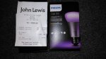 Philips Hue White and colour ambiance smart bulb