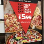 Pizza Hut any pizza any size collection only! - £5.99