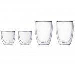 BODUM Pavina Double Wall Glass Set Glass Set - 4 pieces