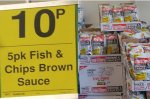 5x25g Fish'n'Chips (baked snack) 10p @ FarmFoods Southampton (Portwood)