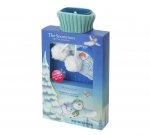 Snowman hot water bottle gift