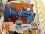 Despicable me fart blaster in-store