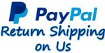 upto 12 free delivery returns with PayPal