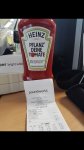 Heinz Tomato Ketchup 700g for £1.00 at Burnley Poundworld