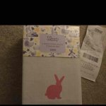 Cot bed sheets x 2