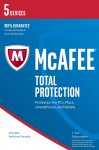 McAfee 2017 Total Protection - 5 Device (PC/Mac/Android)