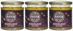 Biona Organic Hazelnut Butter 170 g (Pack of 3)