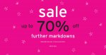 Topshop sale now 70% off