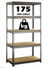 5 Tier Heavy Duty Metal Storage Racking Garage Shelving - eBay/PlayTech