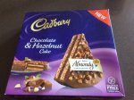 Cadbury chocolate & hazlenut cake 99p Farmfoods