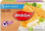 Birds Eye Crispy Chicken (51% Breast of Chicken & 5 per pack = 450g)