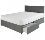 Airsprung Hollis Memory 2 Drawer Divan - Double Bed using code
