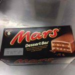 Mars dessert ice cream bar