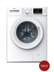 Swan SW4010W 8kg Load, 1400 Spin Washing Machine Was £349.99 Now £189.99 at Very