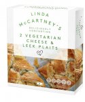 Linda McCartney's 2 Cheese & Leek Plaits / 2 Mozzarella Burgers