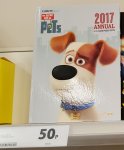 The Secret Life of Pets Annual 2017 at Tesco 50% cheaper than Amazon 