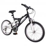 Terrain Freemont 20" Dual Suspension Boys 14" Black Mountain Bike
