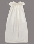 Was £60 - Silk Traditional Style Christening Baptism Dress