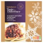 Sainsbury's Cognac Laced Christmas Pudding 18 Month Matured, Taste the Difference 900g