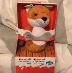 Kinder soft toy and chocs