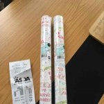 10m Christmas wrapping paper