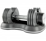 2 Pro Fitness Adjustable Dumbbells - 12.5Kg