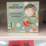 Sainsbury's free from gluten free mince pies