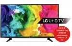 LG 49UH610V 49 Inch Ultra HD 4K Web OS Smart LED with Freeview HD smart TV with WiFi