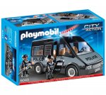 Playmobil 6043 City Action Police Van with Lights and Sound