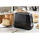 George 2 Slice Toaster With Deep Slots - White or Black