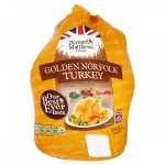 Bernard Matthews Golden Norfolk Frozen Turkey - 3.6 to 4.2kg £4.99 @ FarmFoods