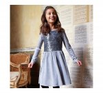 Girls Silver Sequin Dress - different sizes