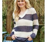 Cherokee womens open knit jumper