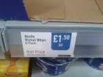 Walnut Whips 6 Pack £1.50 @ The Food Warehouse (Iceland)