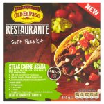 Old El Paso Restaurante Soft Taco Kit Steak Carne Asada (315g)