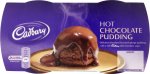 Cadbury Hot Chocolate Sponge Puddings (2 x 110g)