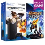 PlayStation 4 500GB Slim with Overwatch and Ratchet & Clank