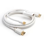 1.8 Meters HDMI Cable + Mini DisplayPort to HDMI Female Adapter @ Amazon Prime (&pound;5.98 non prime) Sold by BlueRigger LLC