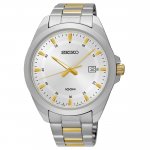 Seiko Gents Stainless Steel/Two Tone 3-Hand Bracelet Watch