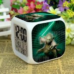 8 x 8 x 8 Star Wars Cube Digital Alarm Clock LED Light Fun Alarm Gift |