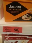 Jacobs Biscuits for Cheese Crackers large Tub 900g