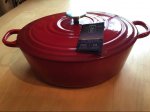 4.7L Cast iron casserole dish