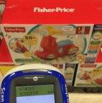Fisher Price stages scooter