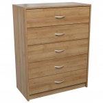 Buxton Oak Effect 5 Drawer Chest £30 at B&Q / £5 del