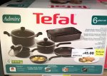 Tefal Admire 6 piece cookware set